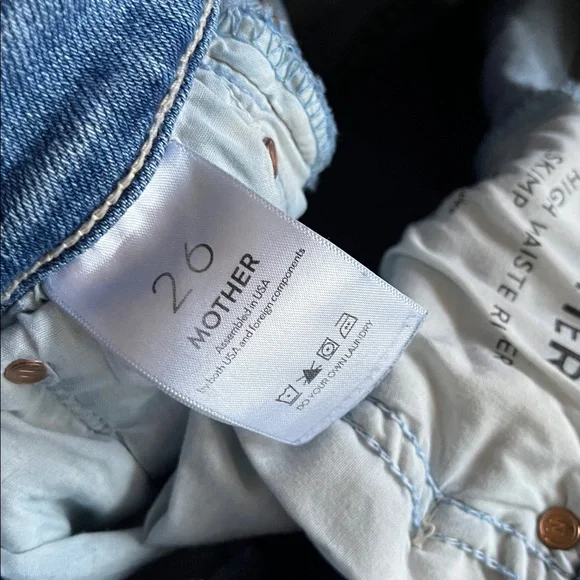 MOTHER High Waisted Rider Skimp Jeans - Picture 4 of 6